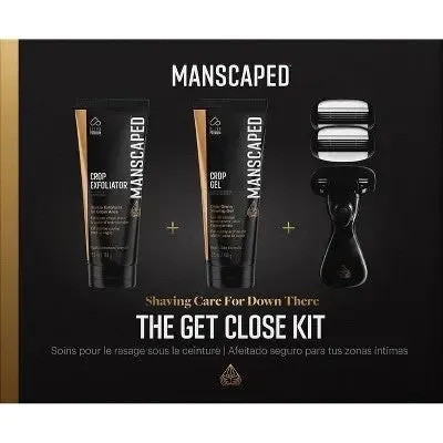 Open Box - Manscaped The Get Close Men's Razor Package