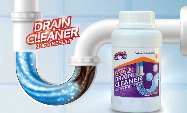 Pack Of 2 Parlede Powerful Drain Cleaner