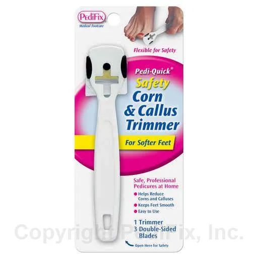 PediFix Pedi-Quick Safety Corn & Callus Trimmer (P3035)