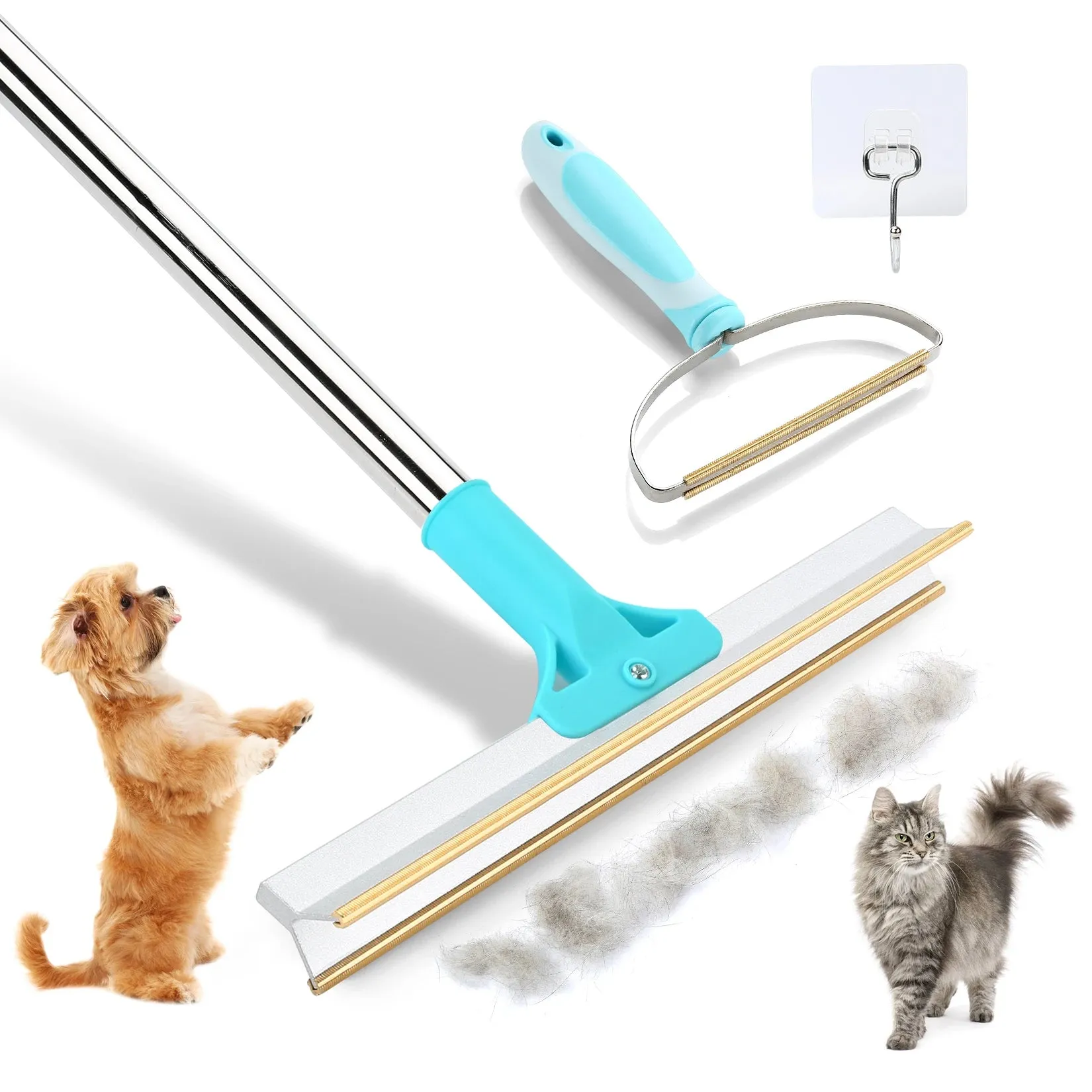 Pet Hair/Lint Remover with Carpet Rake