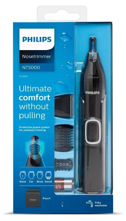 Philips NT5650/16 neus-, oor, wenkbrauw en detail trimmer