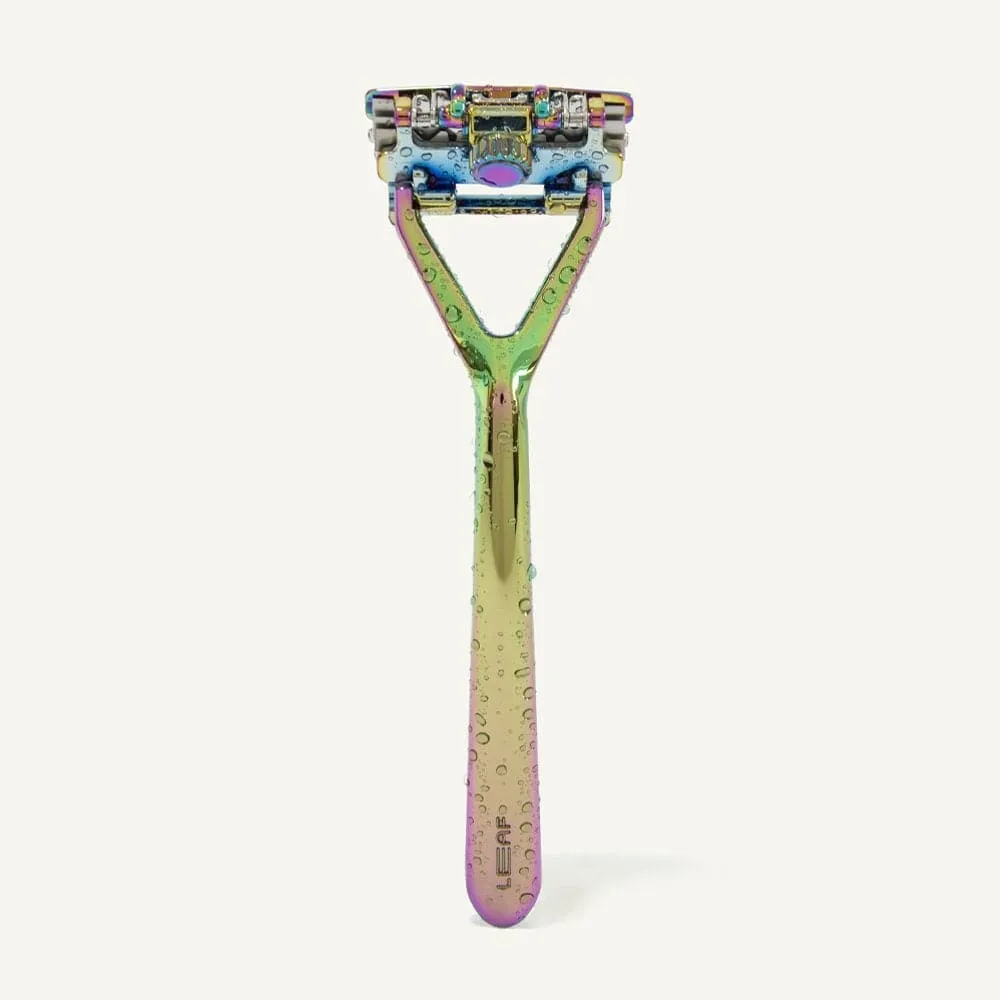 Pivoting Head Stainless Steel Razor - Sustainable Razor - All-Metal Construction, 1-3 Blades, Multiple Colors