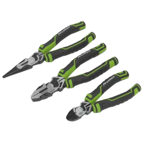 Pliers Set 3pc High Leverage - Hi-Vis Green