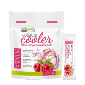 Prairie Naturals Sport Collagen Cooler Raspberry Rain 15x6.4g