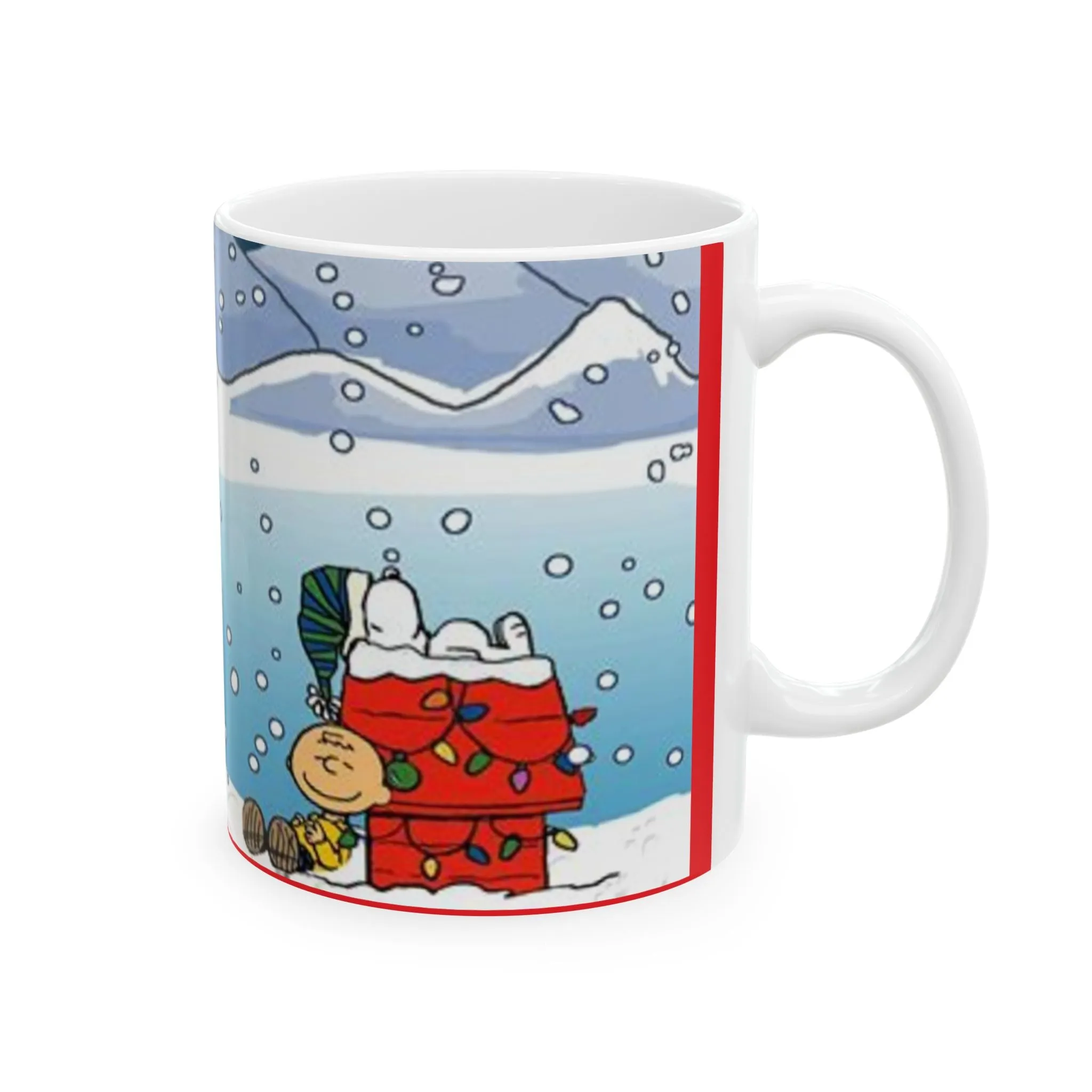 Princess Grace Winter Wonderland Ceramic Mug - Cozy Hot Beverage Cup for Holiday Cheer