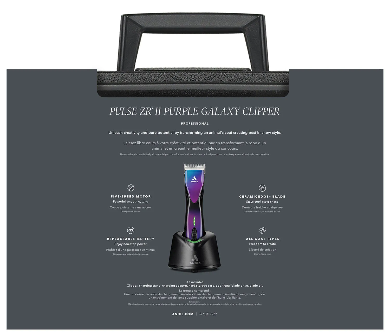 Pulse ZRII Clipper Purple Galaxy 5 Speed