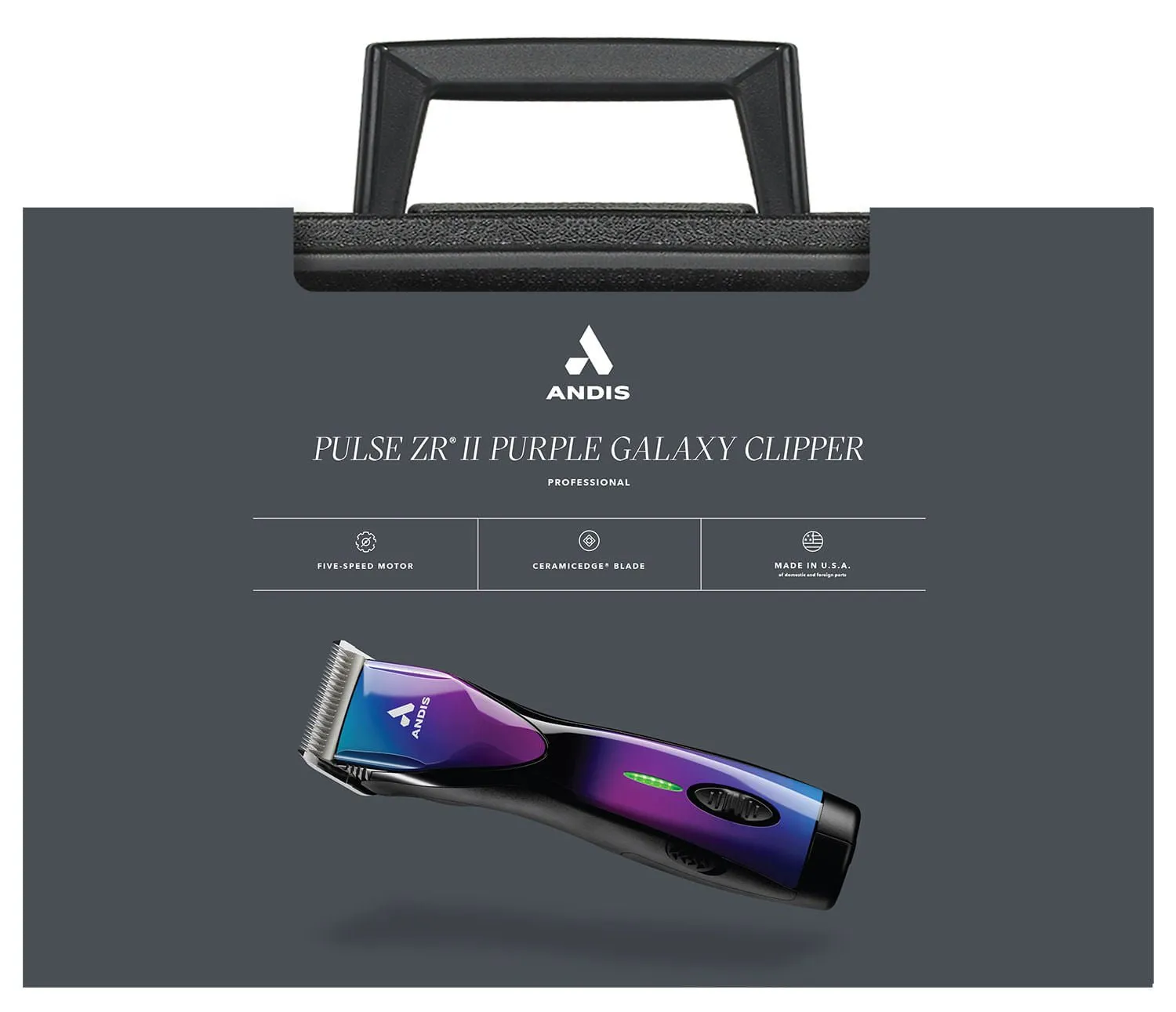 Pulse ZRII Clipper Purple Galaxy 5 Speed