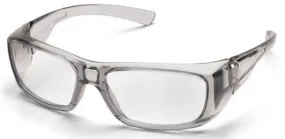 Pyramex SG7910DRX Emerge™ Gray Safety Glasses W/ Clear  Lens (12 each)