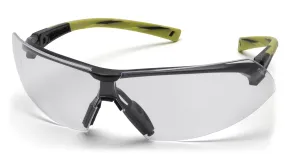 Pyramex SGR4910ST Onix™ Hi Vis Green Safety Glasses W/ Clear Anti-Fog Lens (12 each)