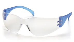 Pyramex SN4110S Intruder Blue Temples Safety Glasses W/ Clear-Hardcoated Lens (12 each)