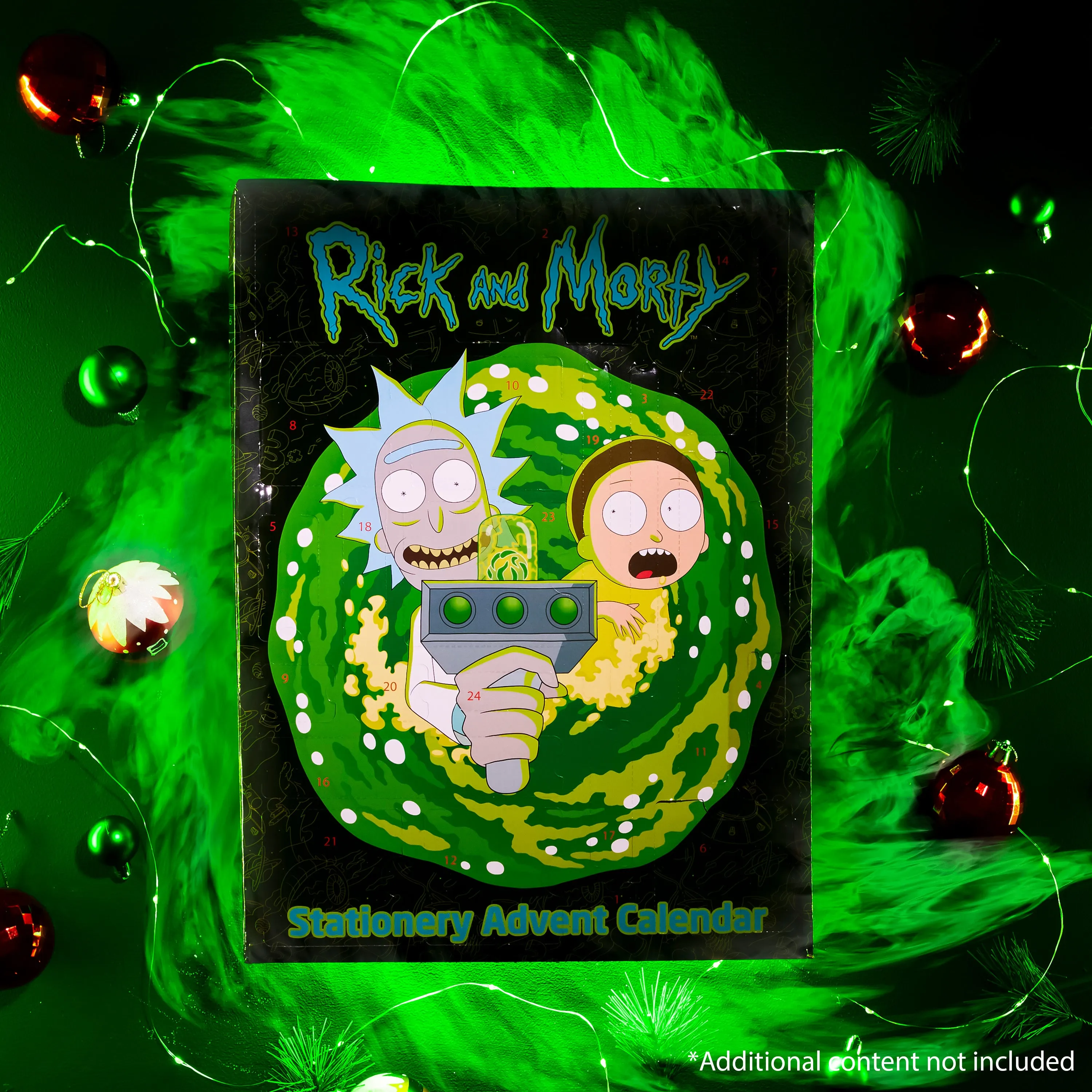 RICK AND MORTY Advent Calendar 2025, Funny Novelty Countdown Calendar