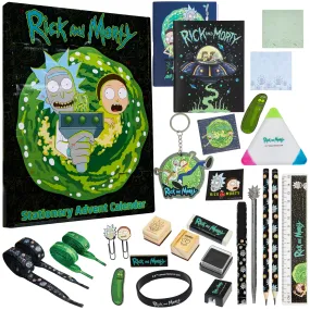 RICK AND MORTY Advent Calendar 2025, Funny Novelty Countdown Calendar