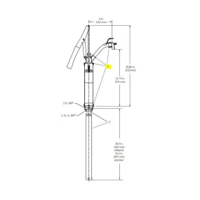 Seal Kit for 1340 Lever Action Drum Pump