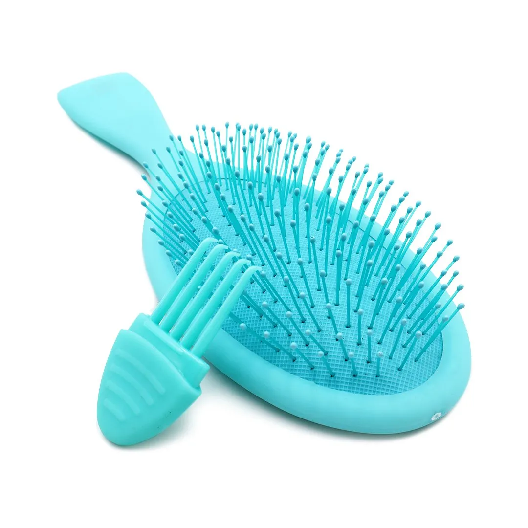 SERENITY DETANGLER BRUSH CUSHION BRUSH WITH BRUSH CLEANER SET