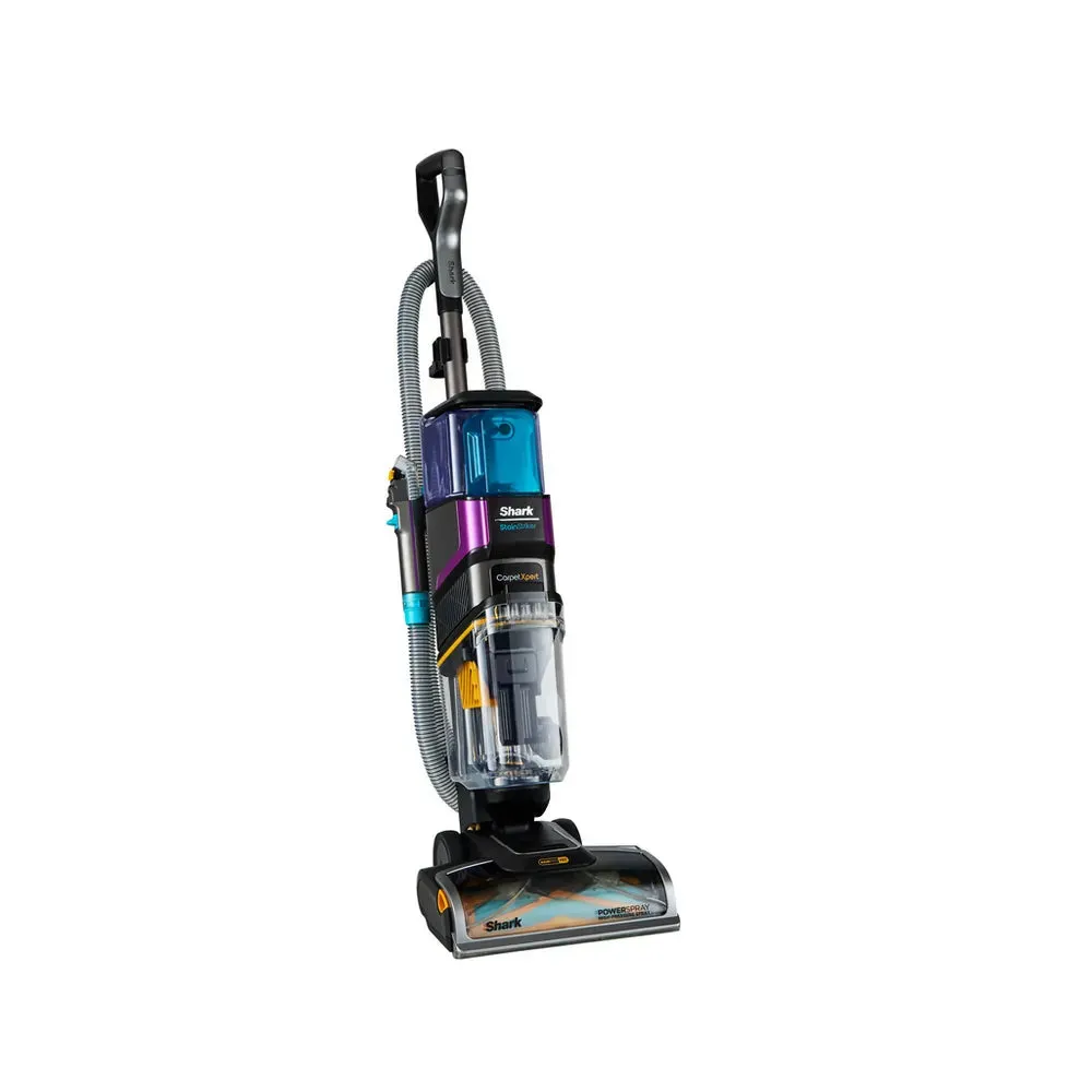 Shark EX300UK CarpetXpert HairPro Pet Deep Carpet Cleaner with Built-In StainStriker, Charcoal & Fuchsia