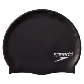 Speedo Plain Moulded Silicone Cap