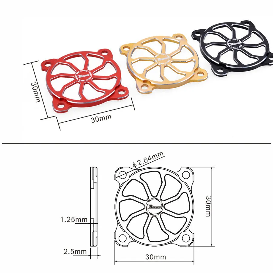 Surpass Hobby Alum. 30mm Fan Cover