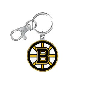 The Sports Vault NHL Boston Bruins Keychain Logo