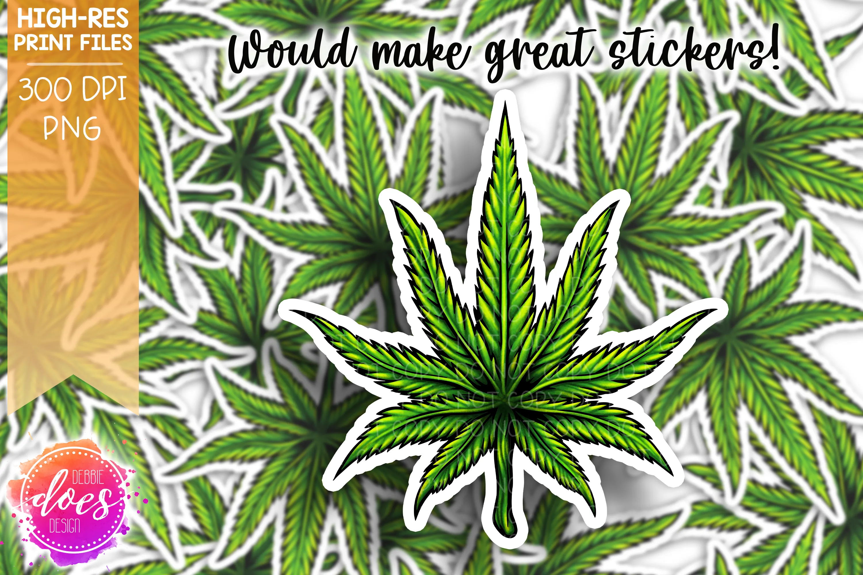 The Ultimate Marijuana Leaf Bundle - Includes 17 PNG Files   Bonus SVG! - Printable/Sublimation Designs