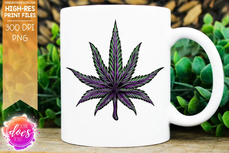 The Ultimate Marijuana Leaf Bundle - Includes 17 PNG Files   Bonus SVG! - Printable/Sublimation Designs