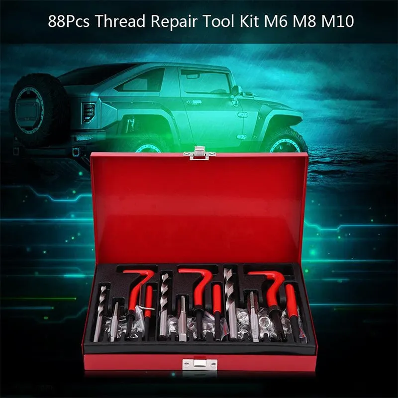 Thread Repair Tool Kit 88Pcs