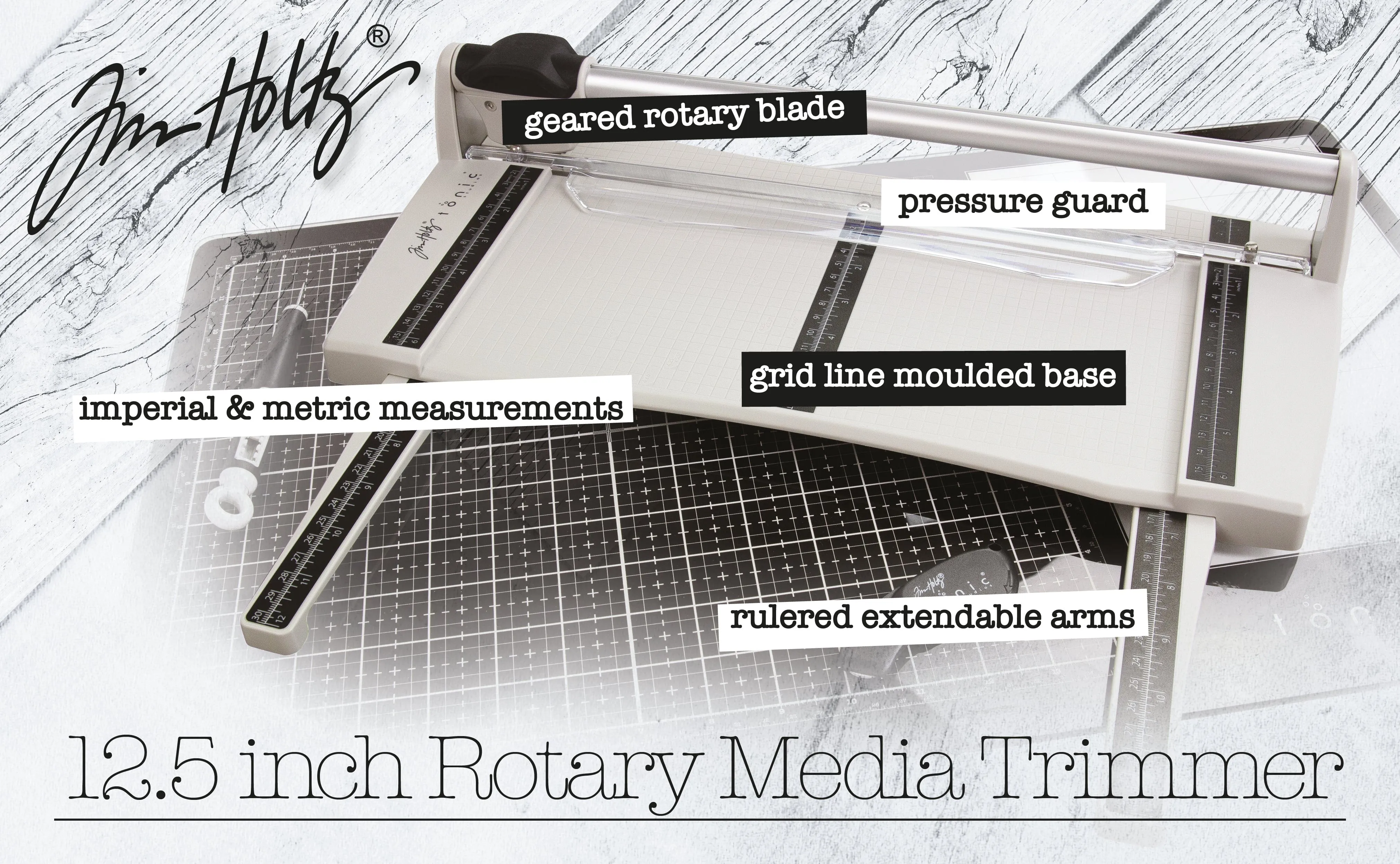 Tim Holtz - 12.5" / 31.5cm Rotary Media Trimmer - 3960e