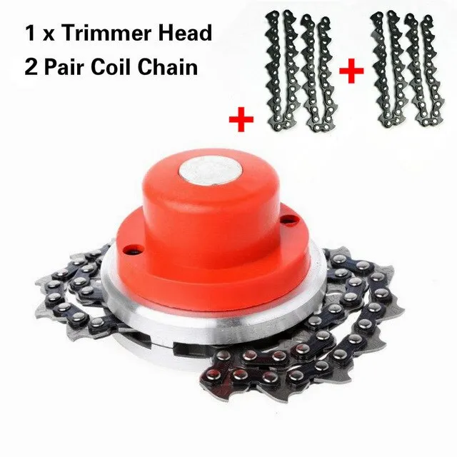 Universal Trimmer Head Coil 65Mn Chain Brushcutter With Thickening chain Garden Grass Parts Trimmer For Lawn Mower