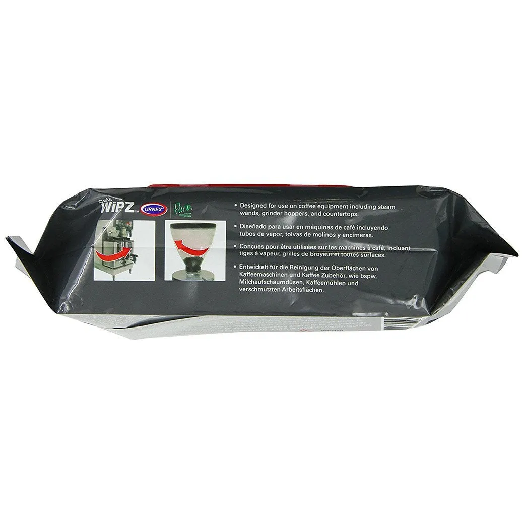 Urnex Cafe Wipz Coffee Equipment Cleaning Wipes