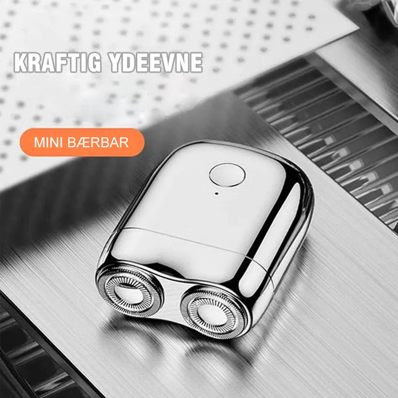 Vaskbar Genopladelig Transportabel Mini Shaver