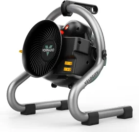 Vornado Velocity 1500-Watt Heavy Duty Electric Portable Shop Heater   Fan – Black