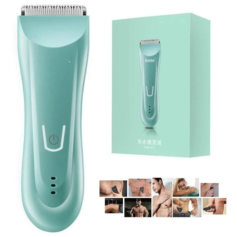 Washable Groin & Body Electric Hair Trimmer for Men & Women